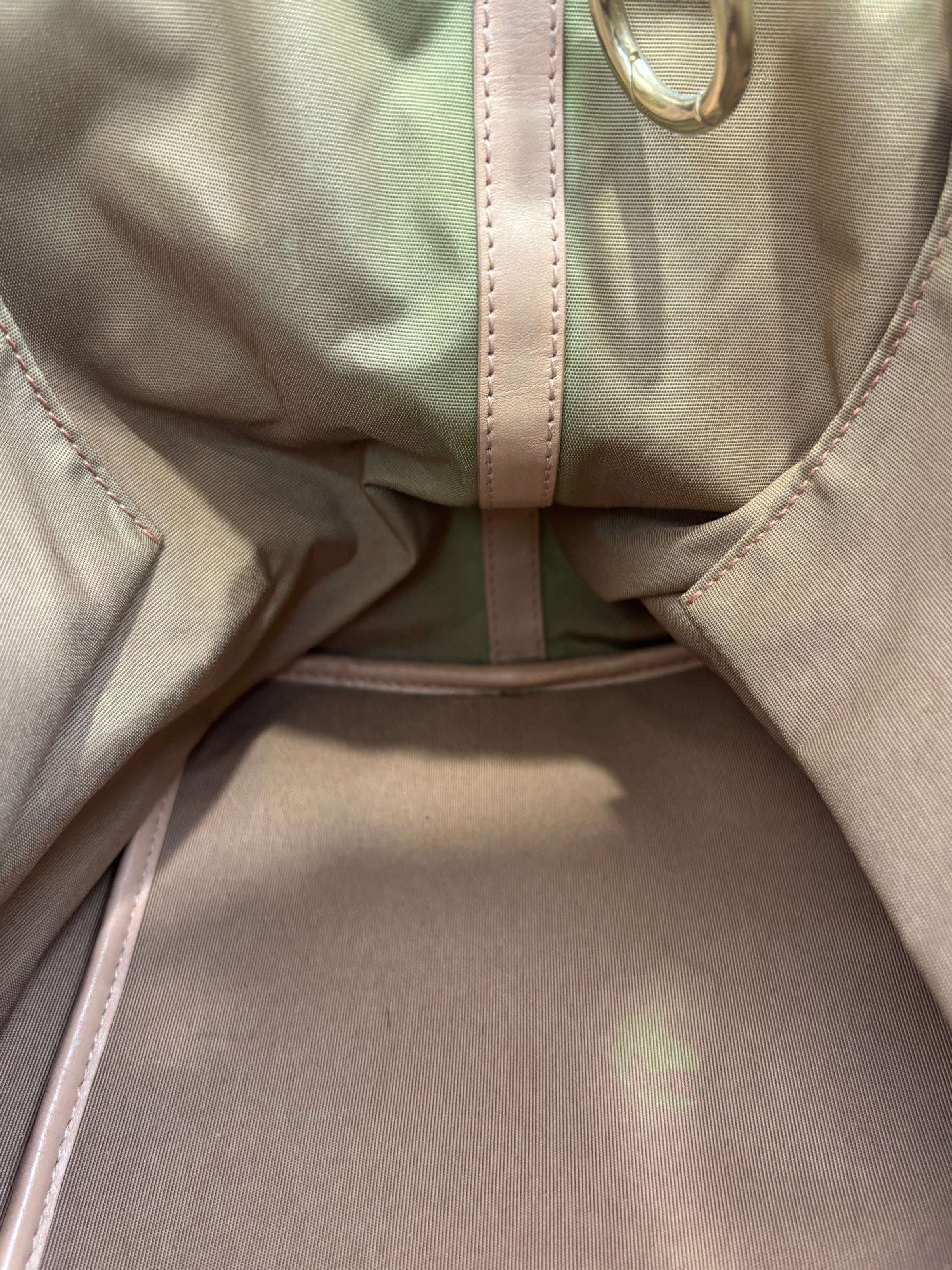 Medium Panarea Coated Canvas Cannage Tote Rosato