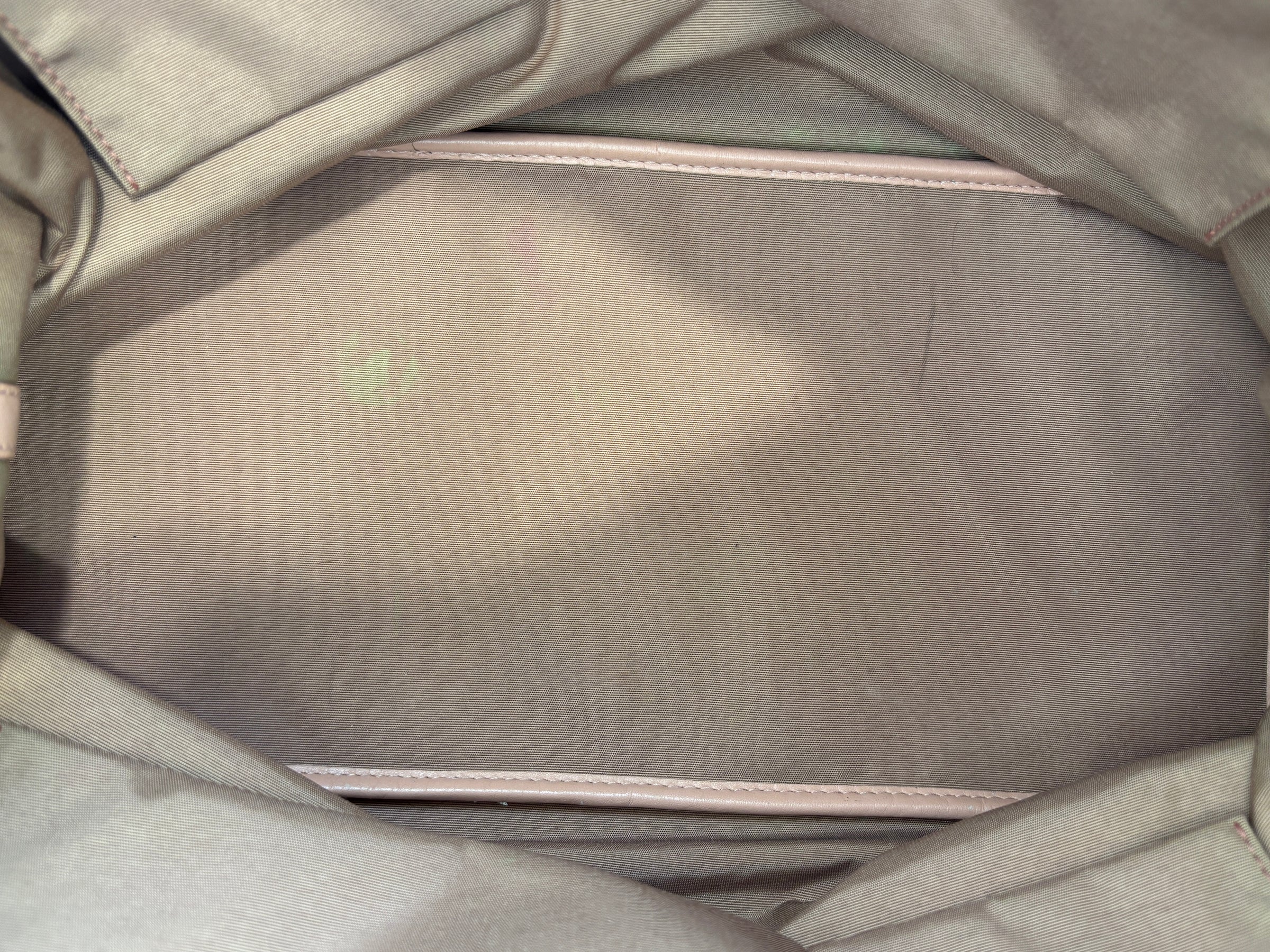 Medium Panarea Coated Canvas Cannage Tote Rosato