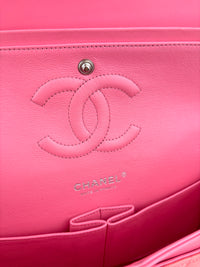 Classic Medium Flap Patent Salmon Pink SHW