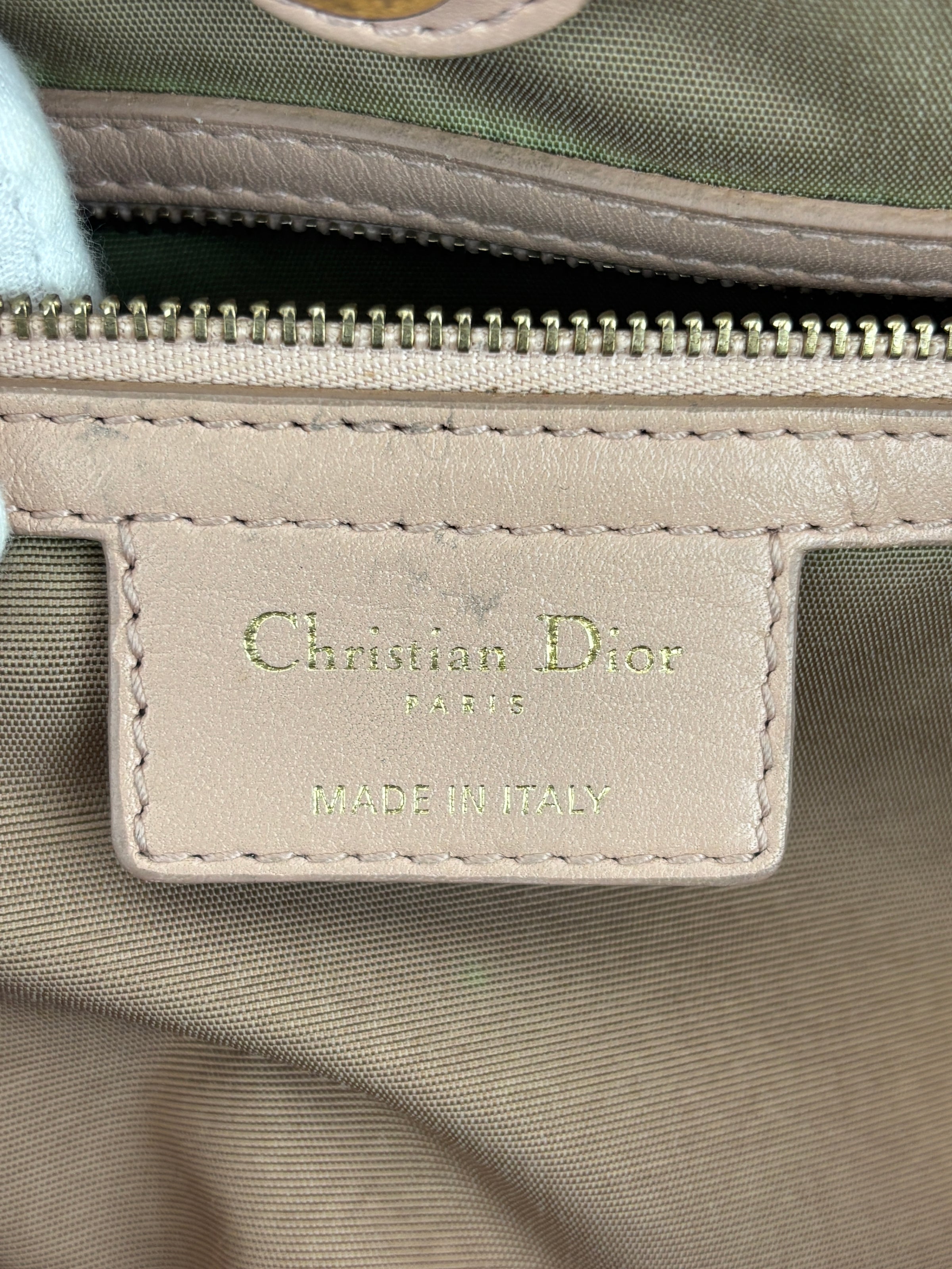 Medium Panarea Coated Canvas Cannage Tote Rosato