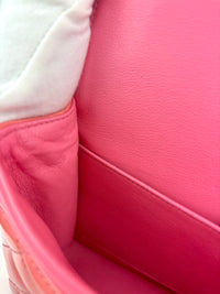 Classic Medium Flap Patent Salmon Pink SHW