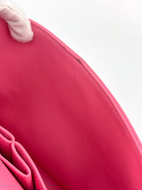 Classic Medium Flap Patent Salmon Pink SHW