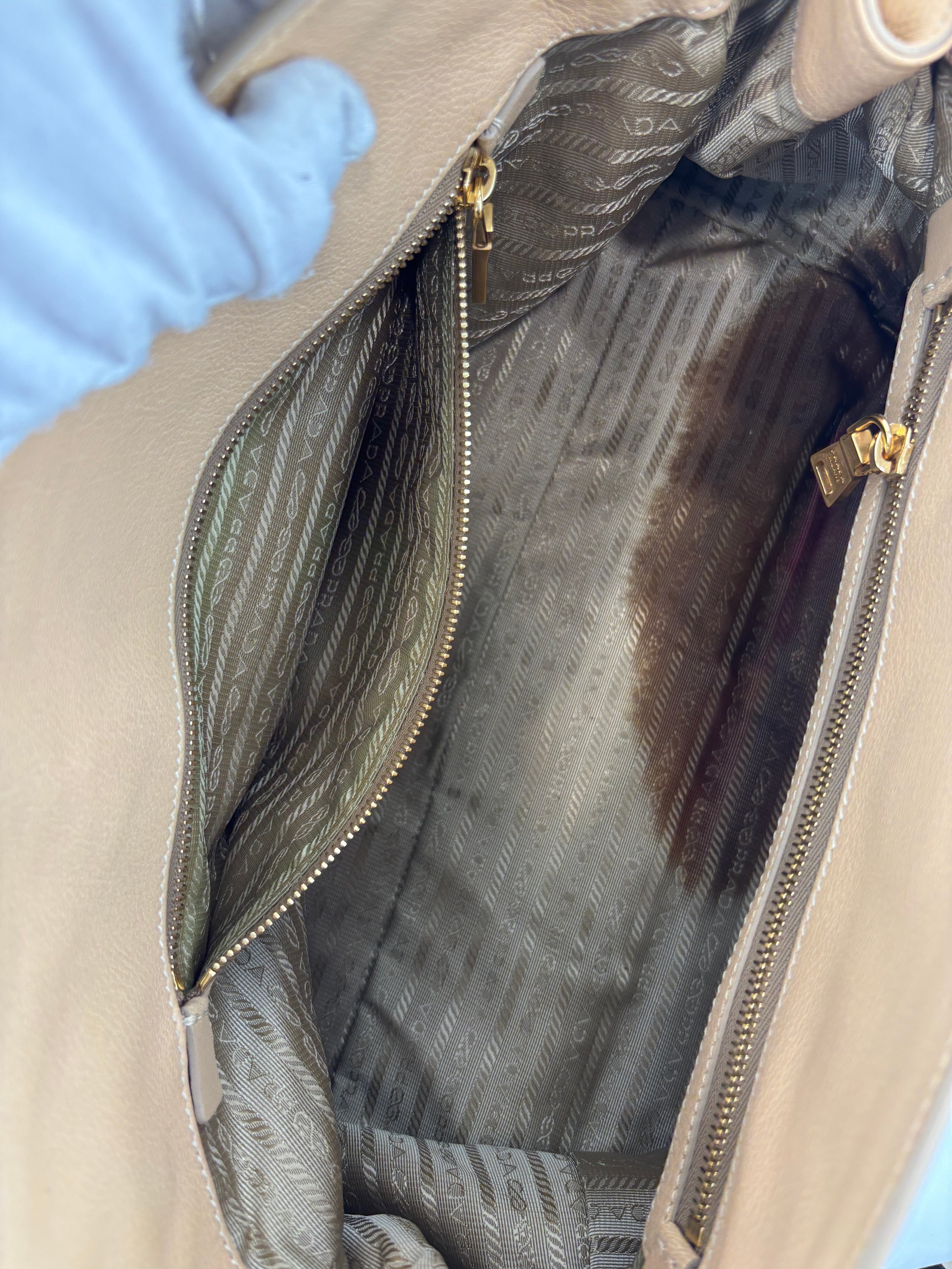 BN2060 Cervo Shopping Tote in Sabbia (Deerskin)