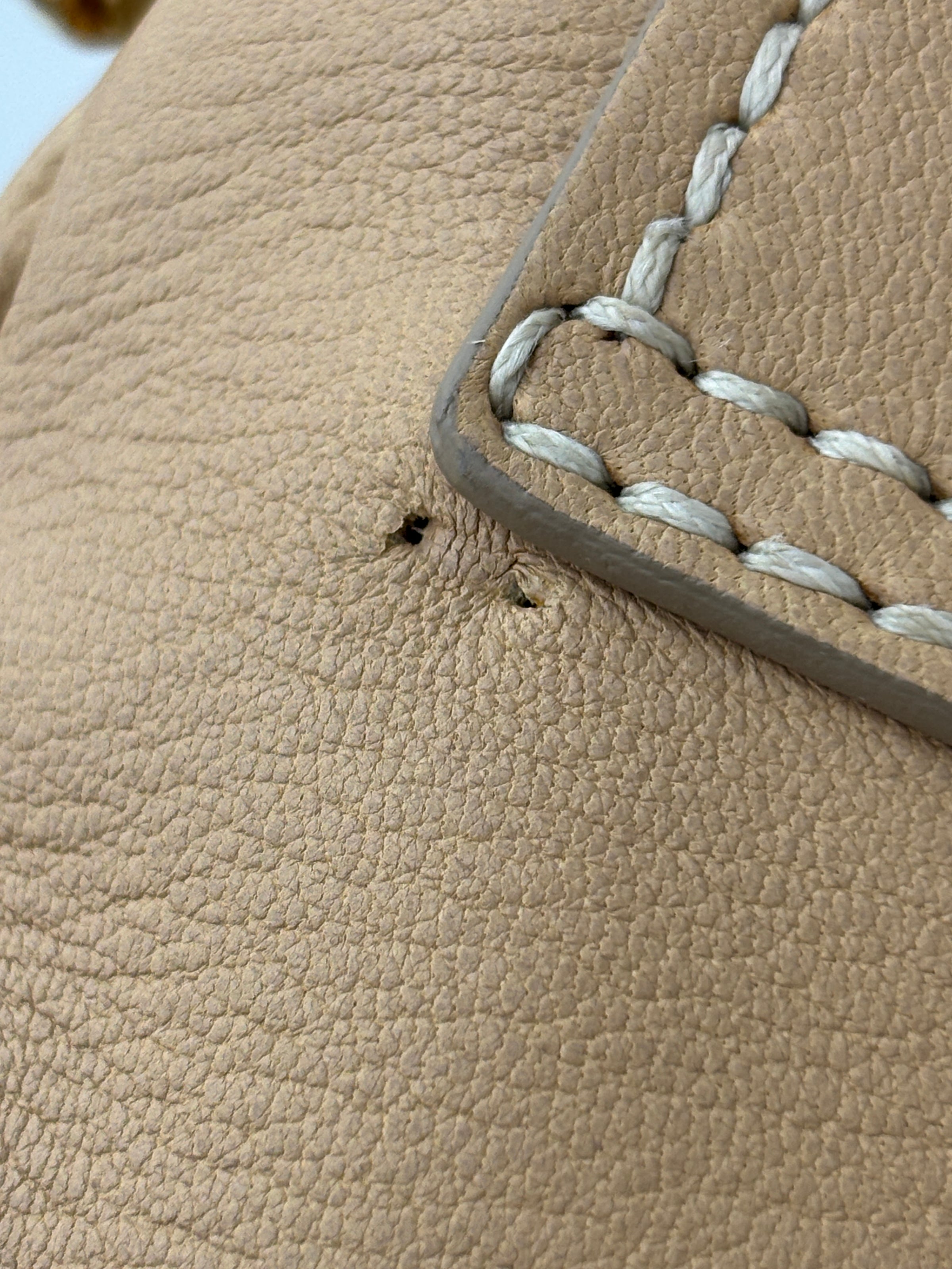 BN2060 Cervo Shopping Tote in Sabbia (Deerskin)