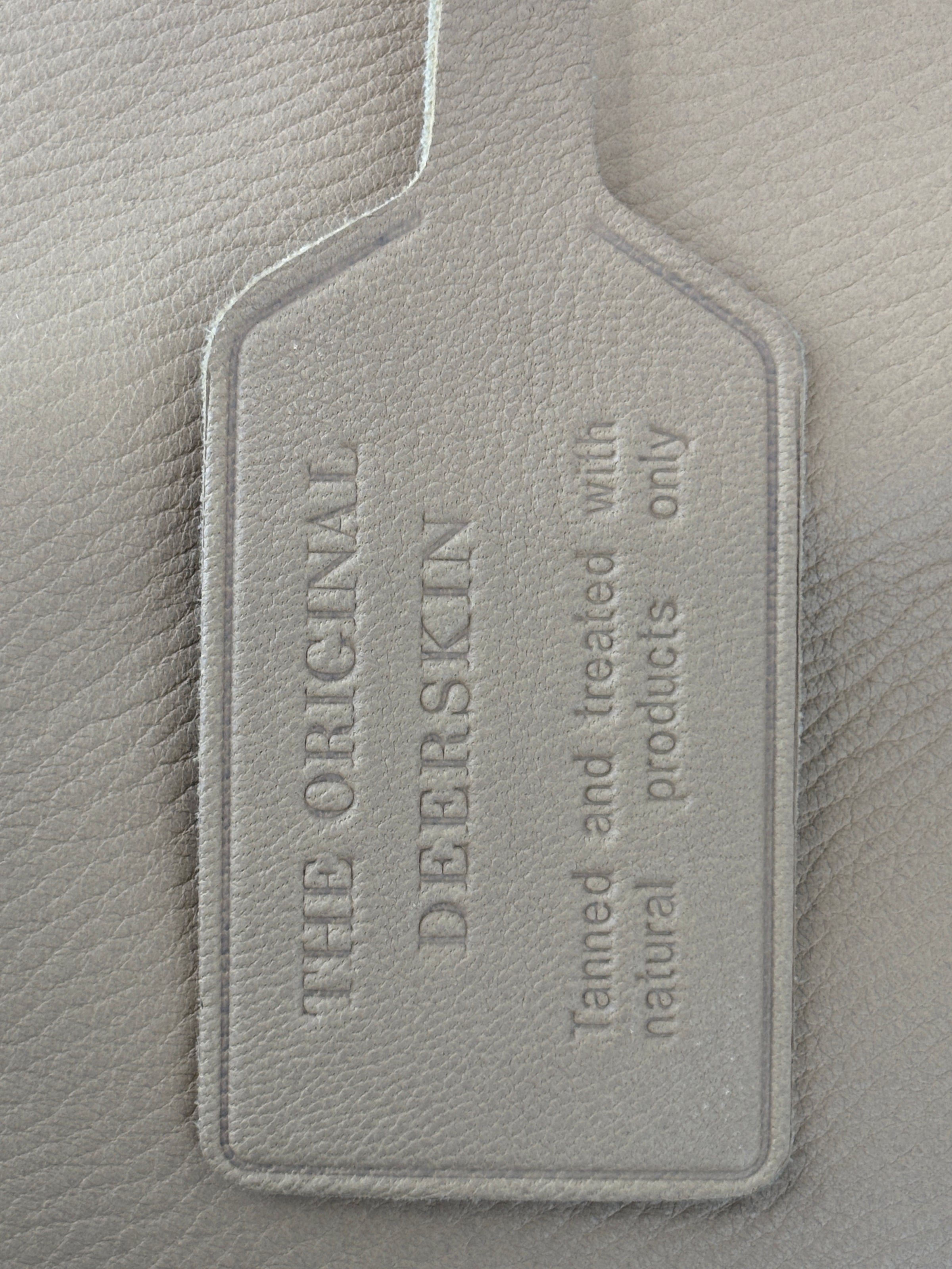 BN2060 Cervo Shopping Tote in Sabbia (Deerskin)