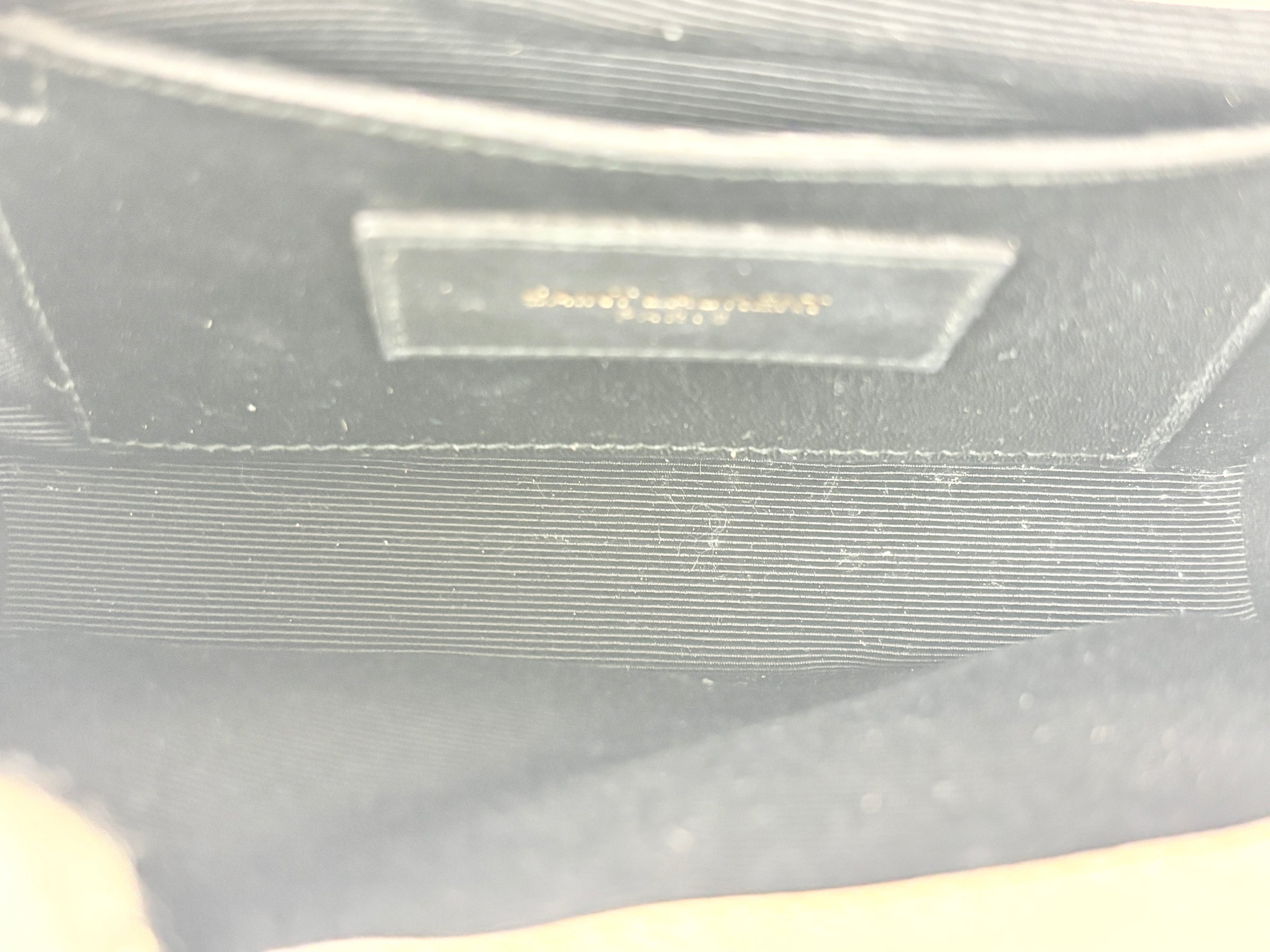 Kate Small in Grain de Poudre Embossed-Leather in White GHW