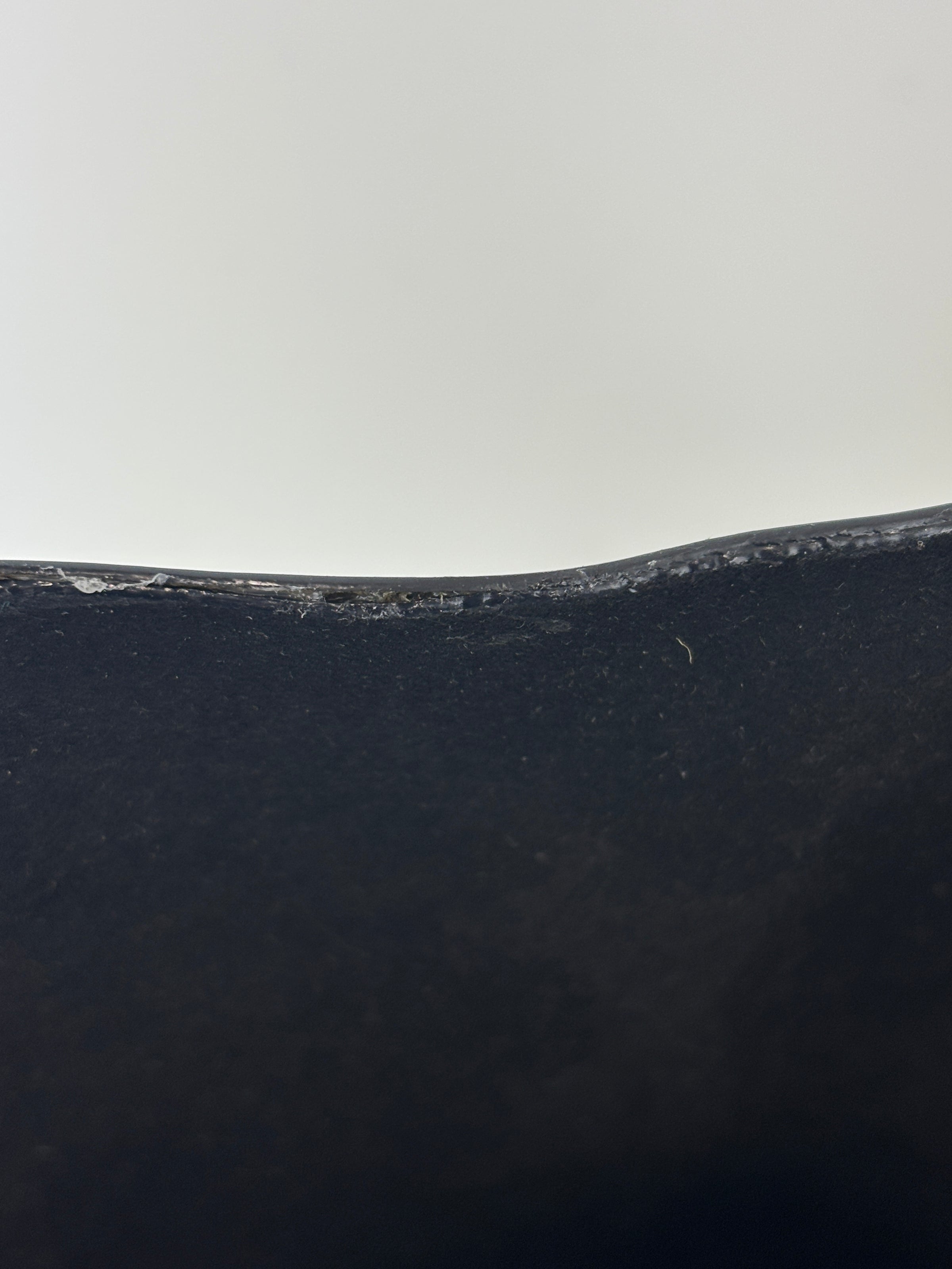 Black Leather Barocco Print Shopper Tote