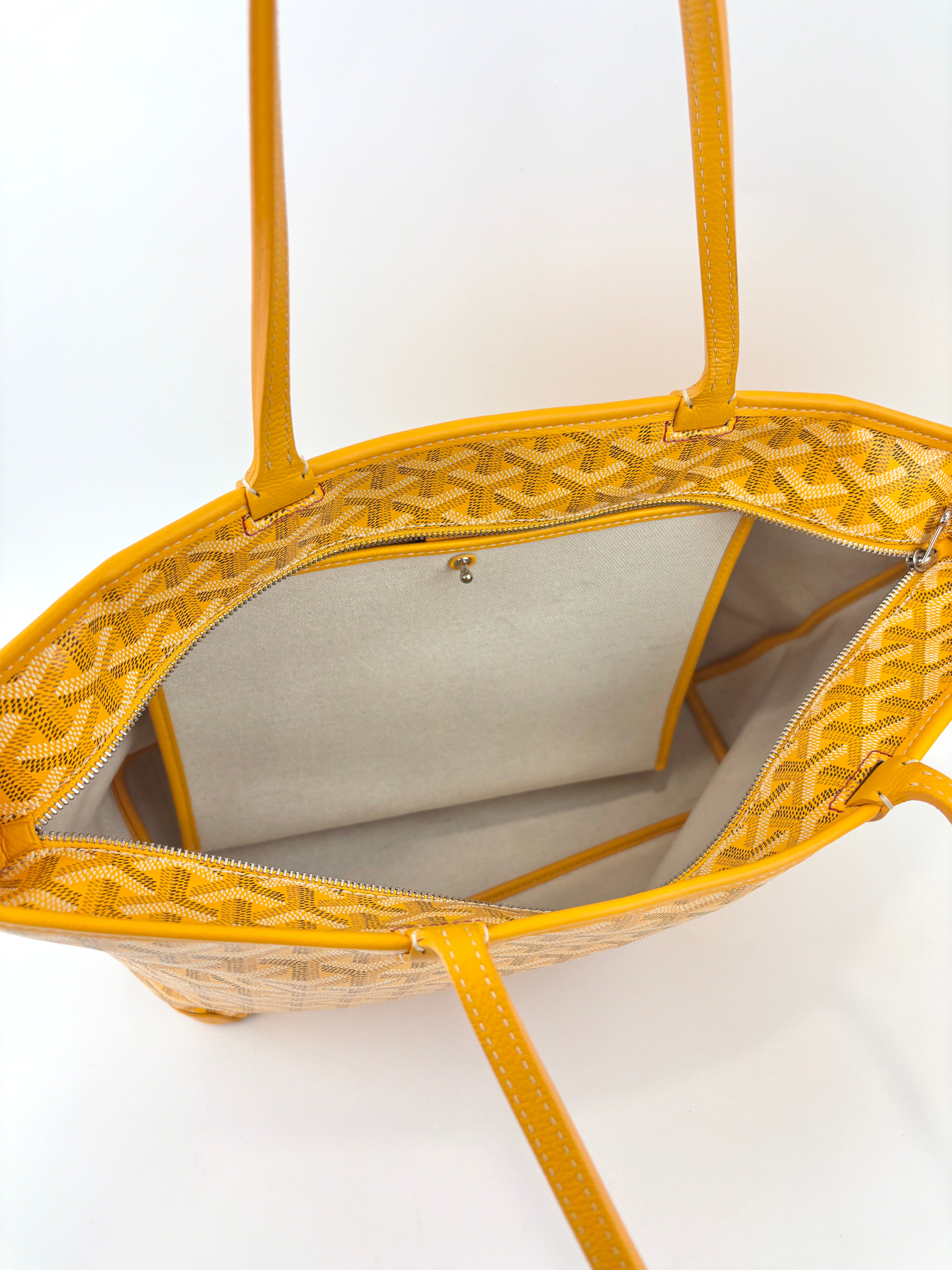 Goyard Artois PM Tote Bag in Jaune Yellow | Glampot