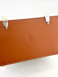 Saigon Structured Mini Bag in Black and Tan