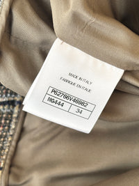 20C Tweed Bermudas Khaki/Grey/Red/Black (Resort 2020)