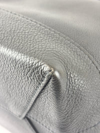 Black Calfskin Lockme Backpack