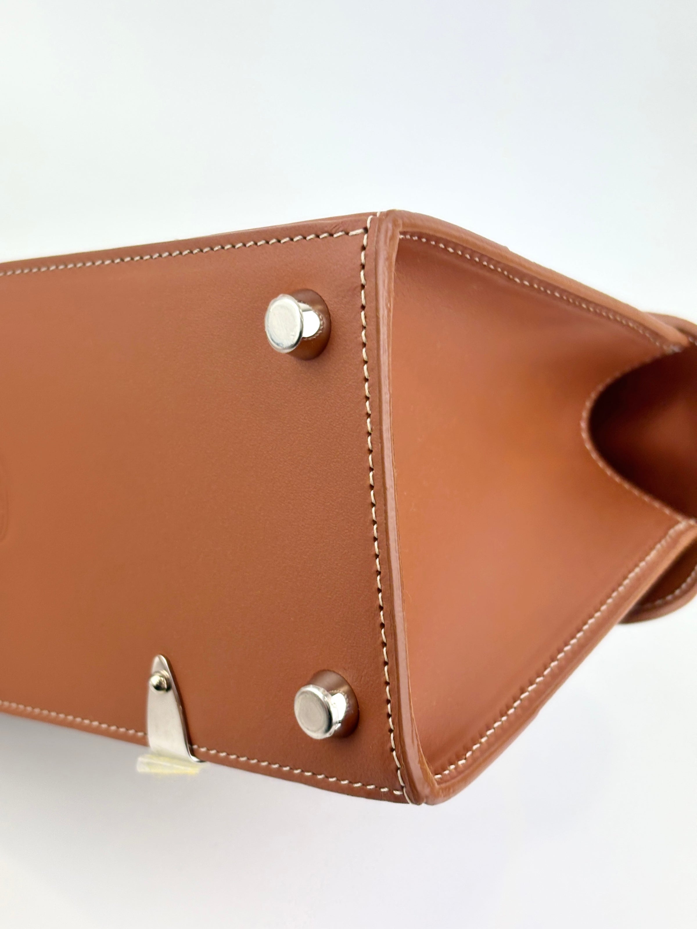 Saigon Structured Mini Bag in Black and Tan