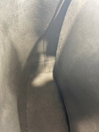 Black Calfskin Lockme Backpack