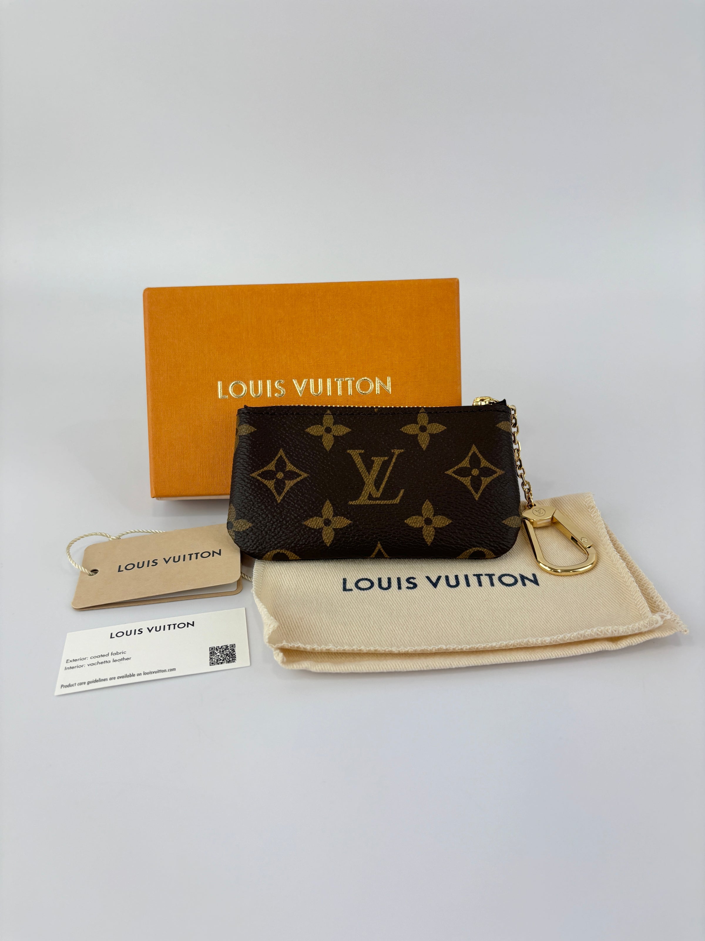 M62650 Pochette Cles PM Key Pouch Monogram Canvas
