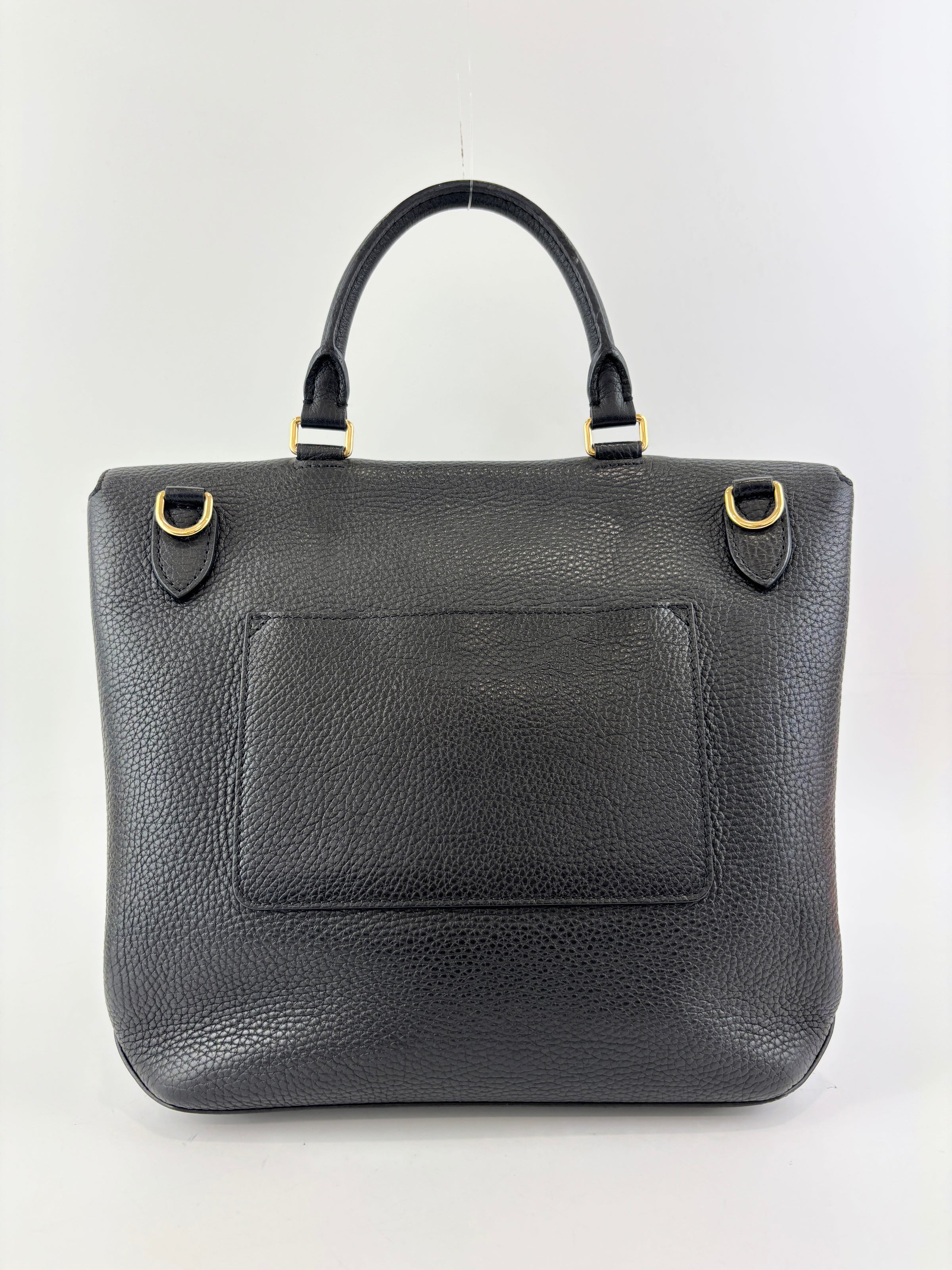 Volta Taurillon Leather Noir