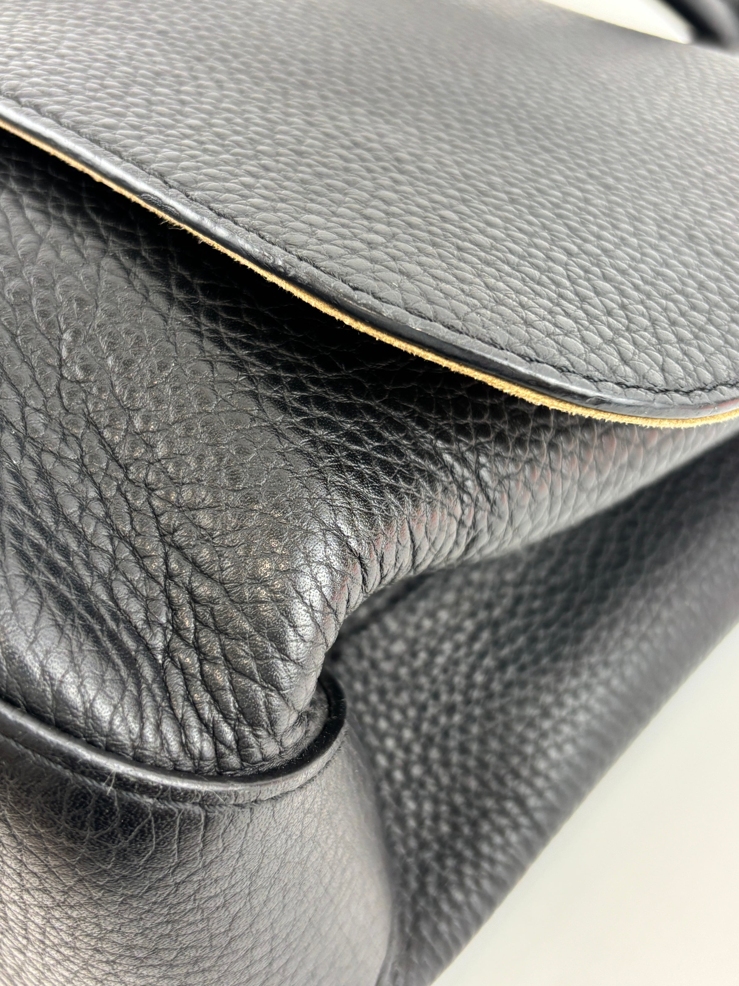 Volta Taurillon Leather Noir