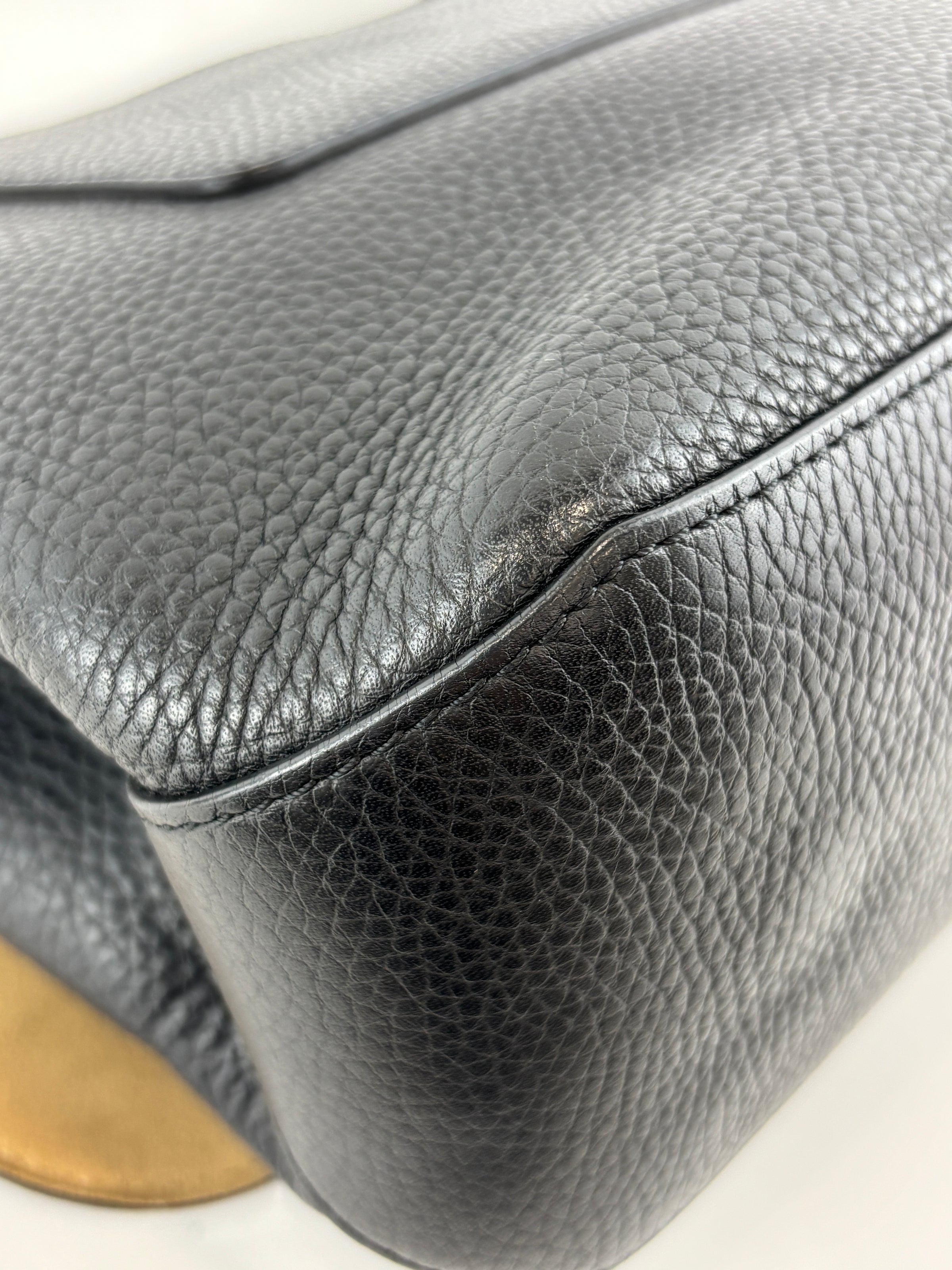 Volta Taurillon Leather Noir