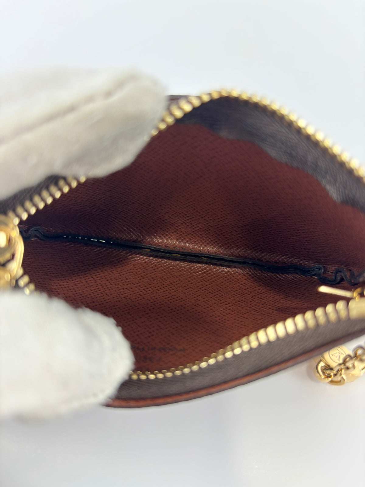 M62650 Pochette Cles PM Key Pouch Monogram Canvas