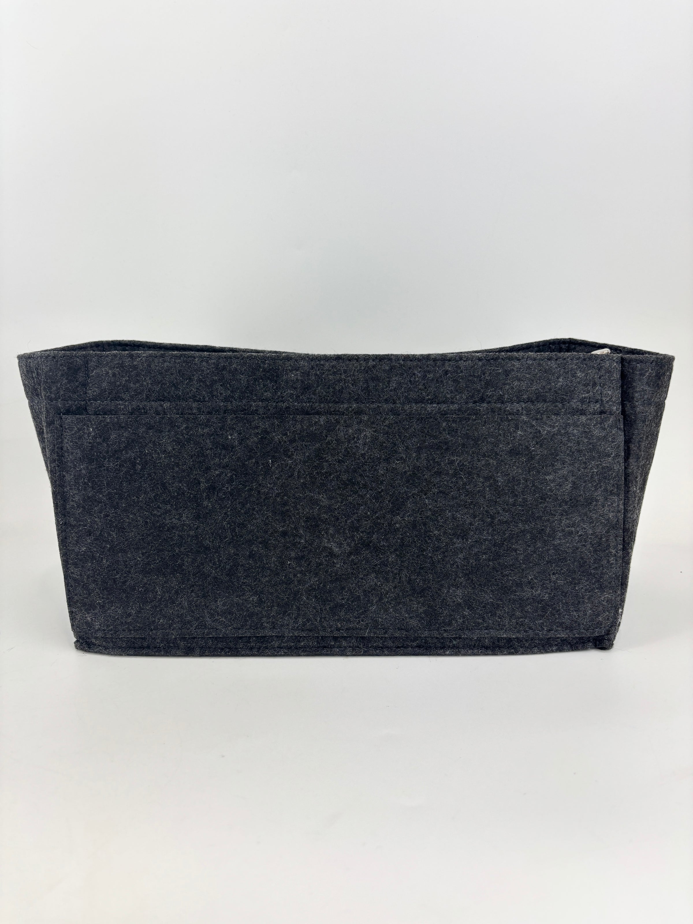 Small Deauville Tote in Black Studded Caviar Leather