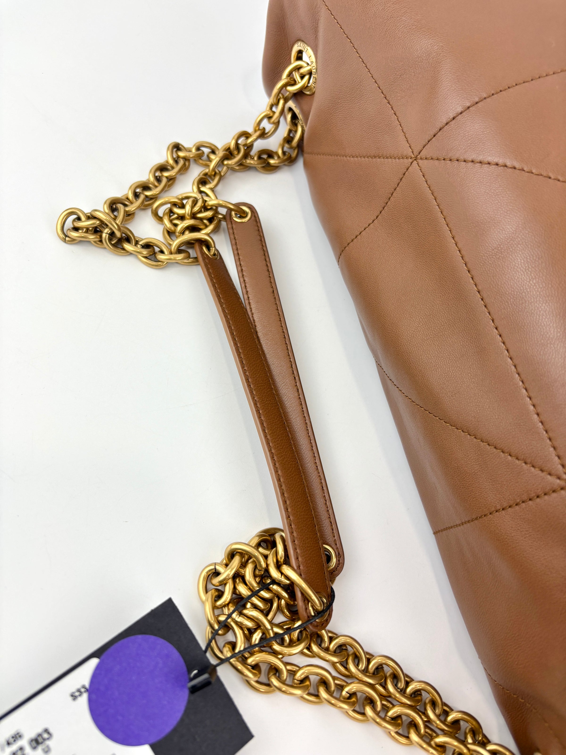 Large Jamie 4.3 Chain Shoulder Bag Light Fox Lambskin Leather&nbsp;