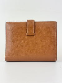Bearn Compact Wallet in Gold