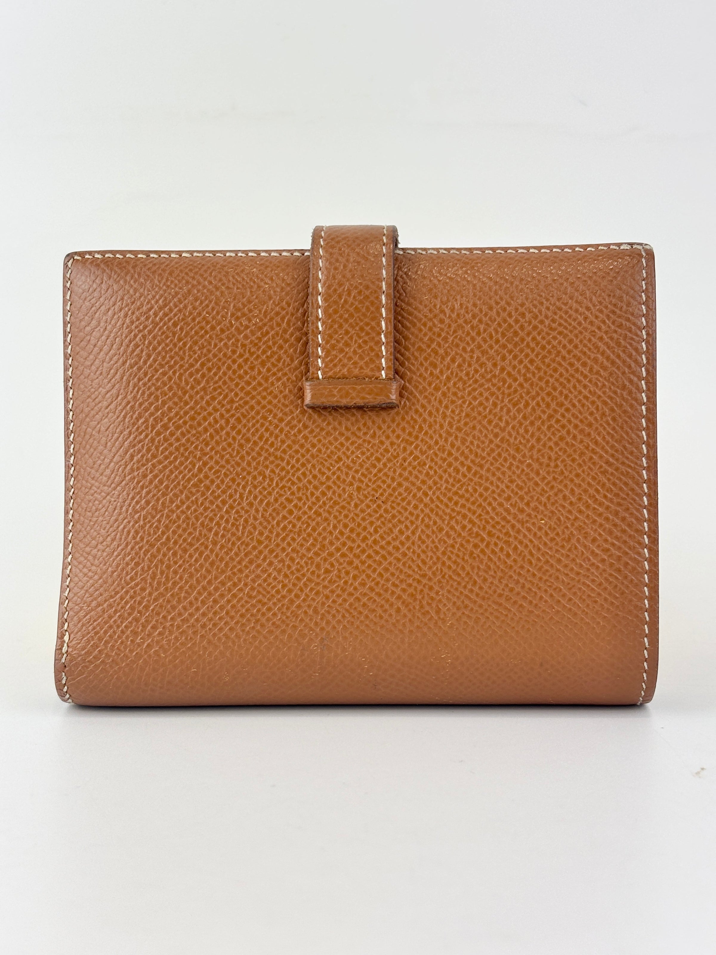 Bearn Compact Wallet in Gold