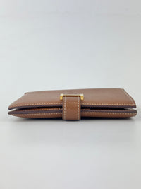 Bearn Compact Wallet in Gold