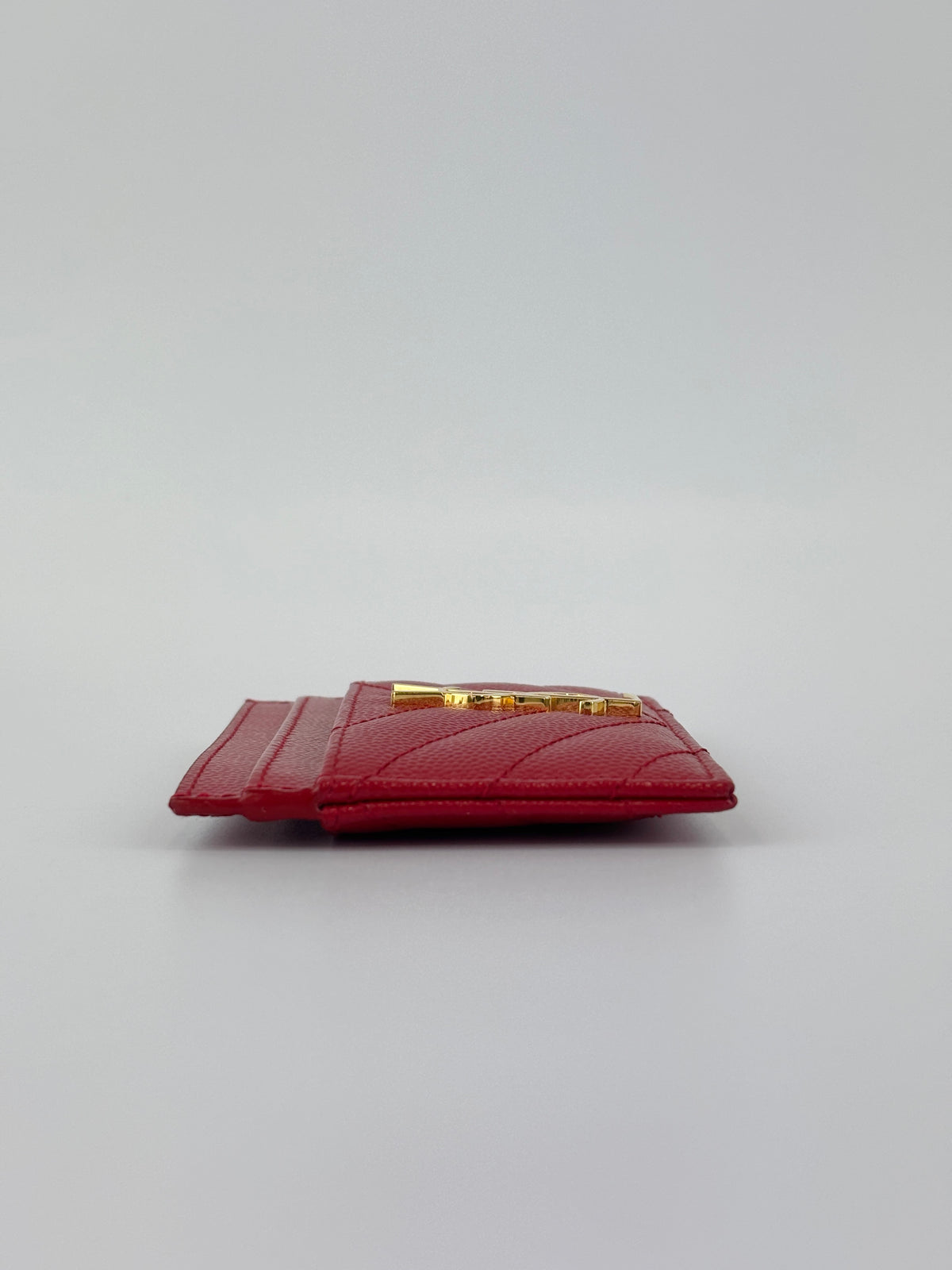 42391 Red Grain De Poudre Card Holder