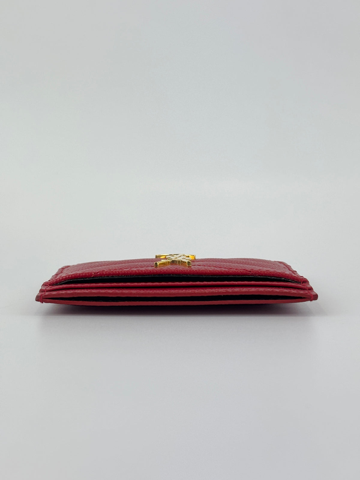 42391 Red Grain De Poudre Card Holder