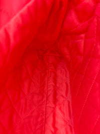 AS3260 22 Drawstring Rainbow Hardware Shiny Calfskin Quilted Pink