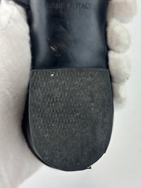Candy Sandal in Chevre Leather Noir Size 36