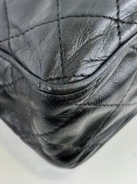 Vintage Black Quilted Lambskin Tassel Camera Bag 24K GHW