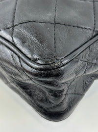 Vintage Black Quilted Lambskin Tassel Camera Bag 24K GHW