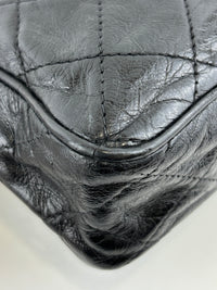 Vintage Black Quilted Lambskin Tassel Camera Bag 24K GHW