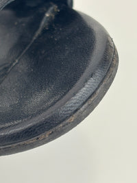 Candy Sandal in Chevre Leather Noir Size 36