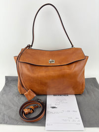 Rodeo Medium Tan Cowboy Leather