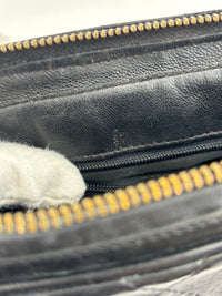Vintage Black Quilted Lambskin Tassel Camera Bag 24K GHW