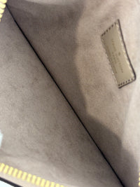 NeoNoe MM Bicolor Monogram Empreinte Leather in Tourterelle / Creme (RFID)