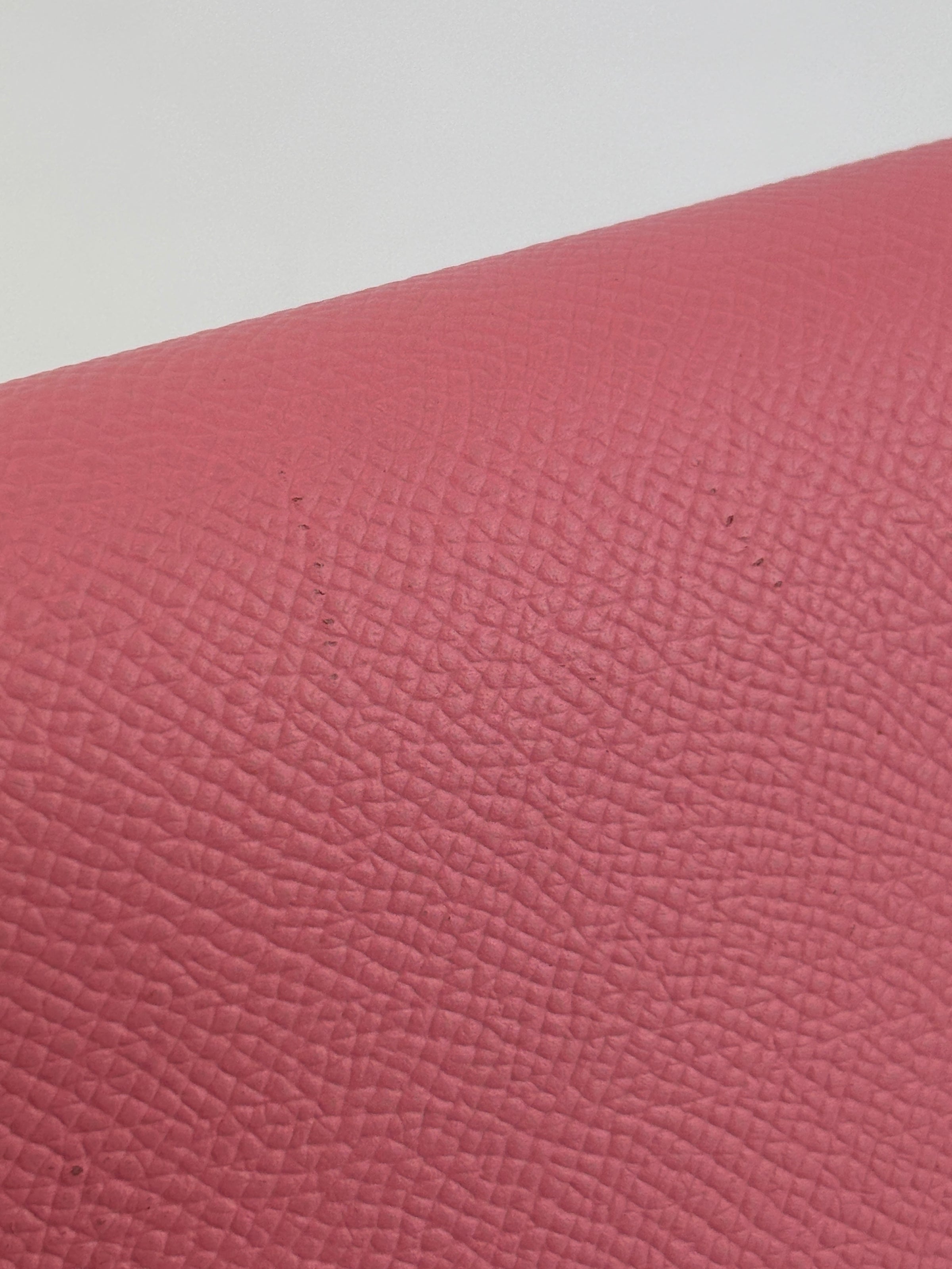 Kelly Long Wallet Epsom Calf Leather Rose Confetti Pink GHW