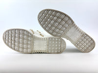 Rockstud Untitled Leather Platform Sneakers Size EU 40