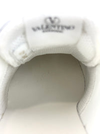 Rockstud Untitled Leather Platform Sneakers Size EU 40