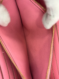 Kelly Long Wallet Epsom Calf Leather Rose Confetti Pink GHW