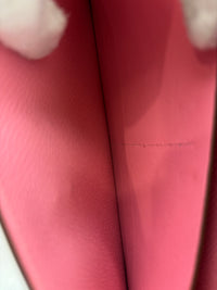 Kelly Long Wallet Epsom Calf Leather Rose Confetti Pink GHW