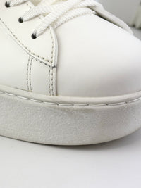 Rockstud Untitled Leather Platform Sneakers Size EU 40