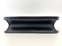 Lambskin Studded Medium Diorama Flap Bag Black