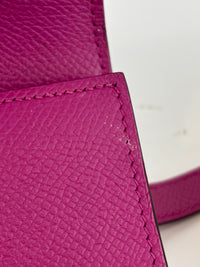 Kelly Wallet Medium Epsom Rose Pourpre PHW