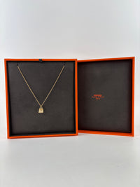 Birkin Amulette Pendant Necklace 18K Gold Diamond