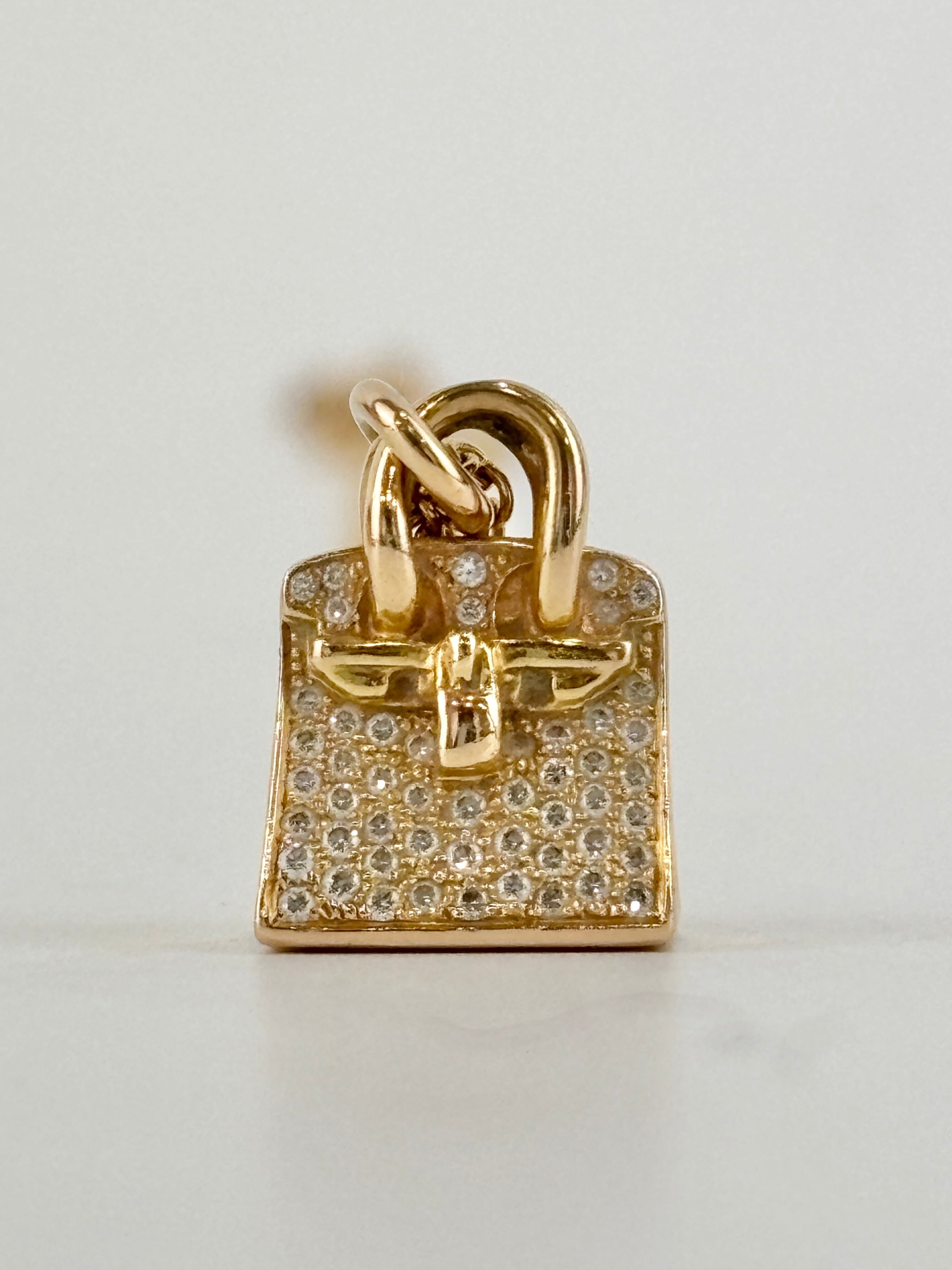 Birkin Amulette Pendant Necklace 18K Gold Diamond