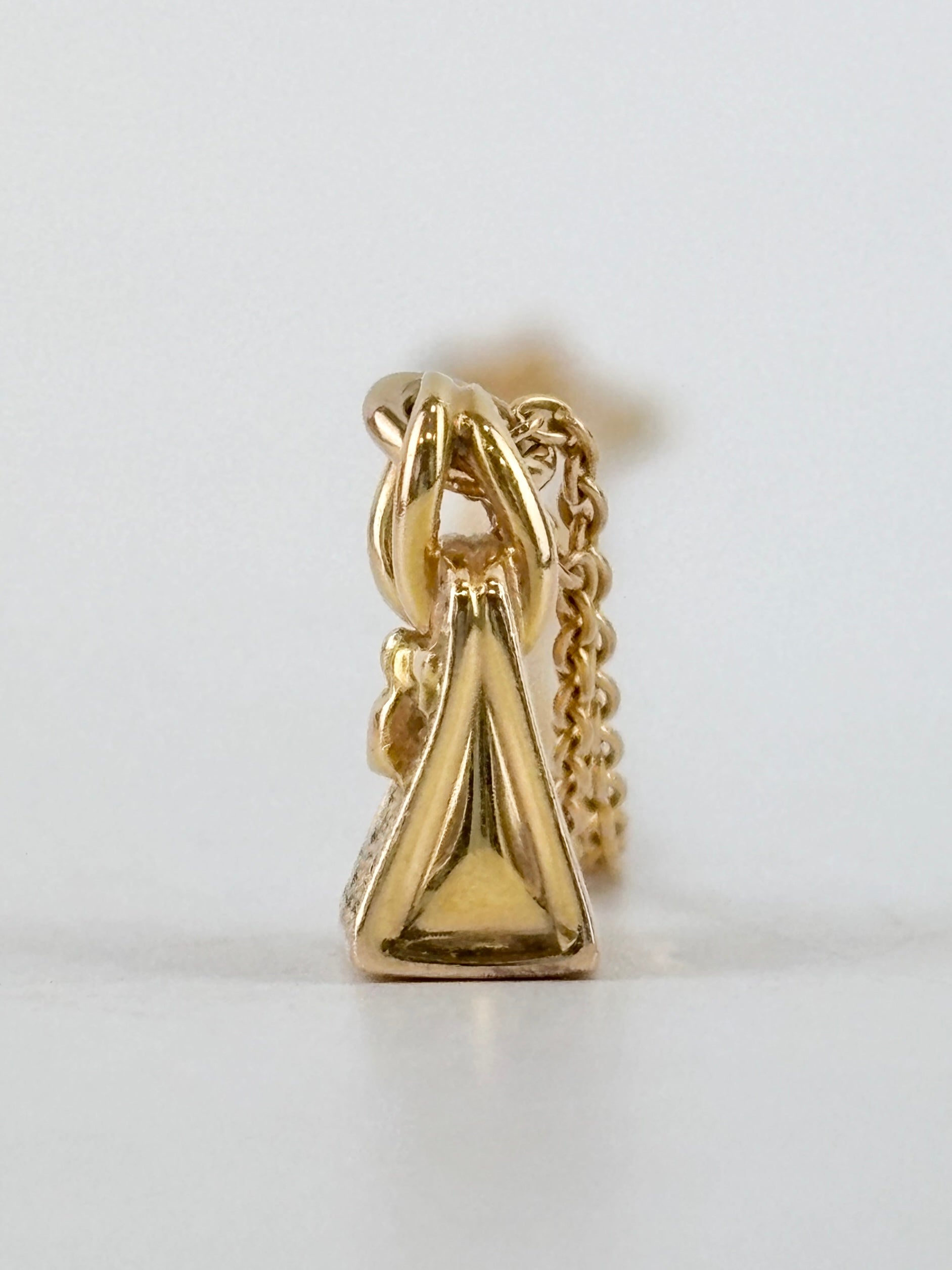 Birkin Amulette Pendant Necklace 18K Gold Diamond