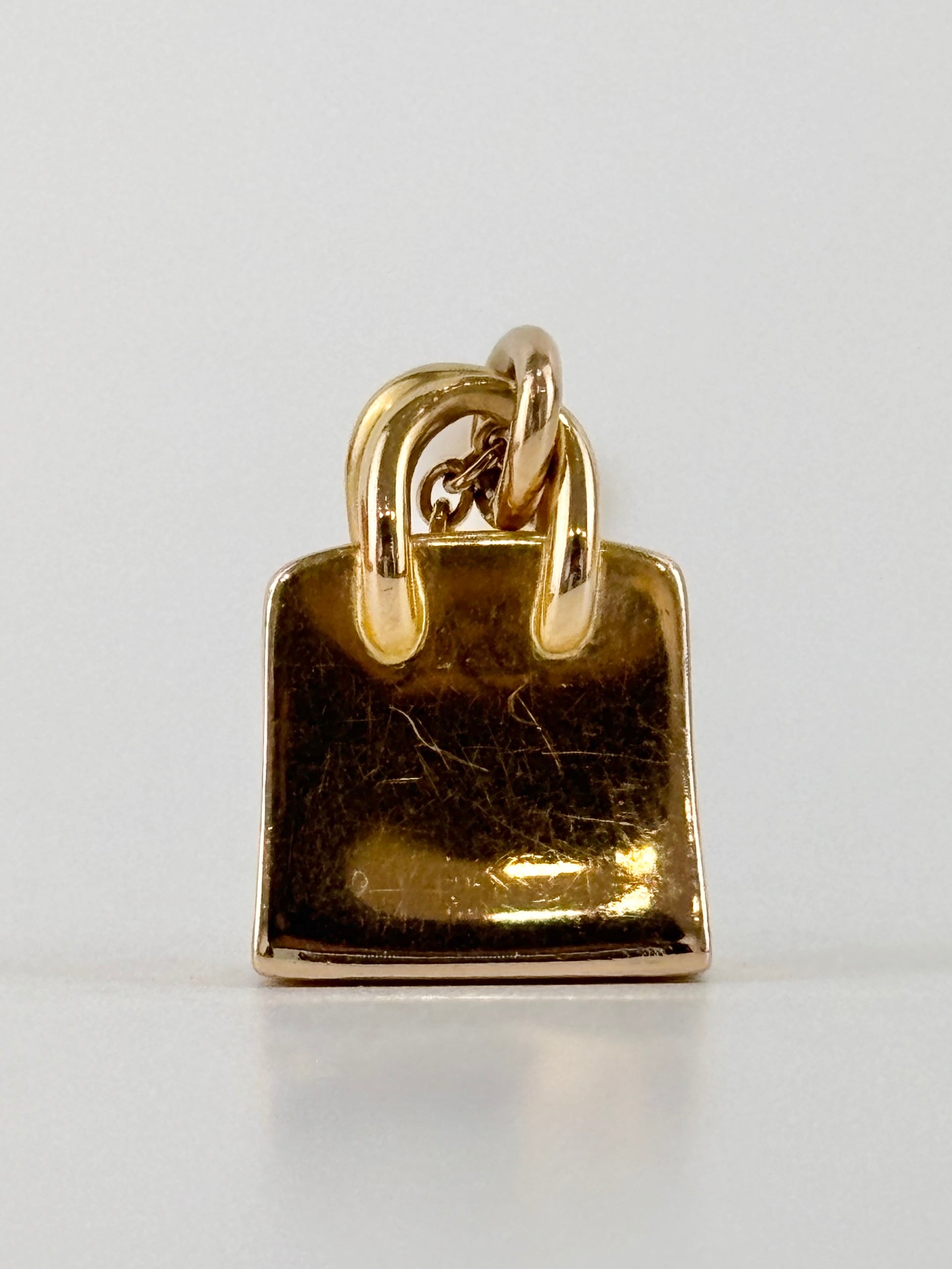 Birkin Amulette Pendant Necklace 18K Gold Diamond